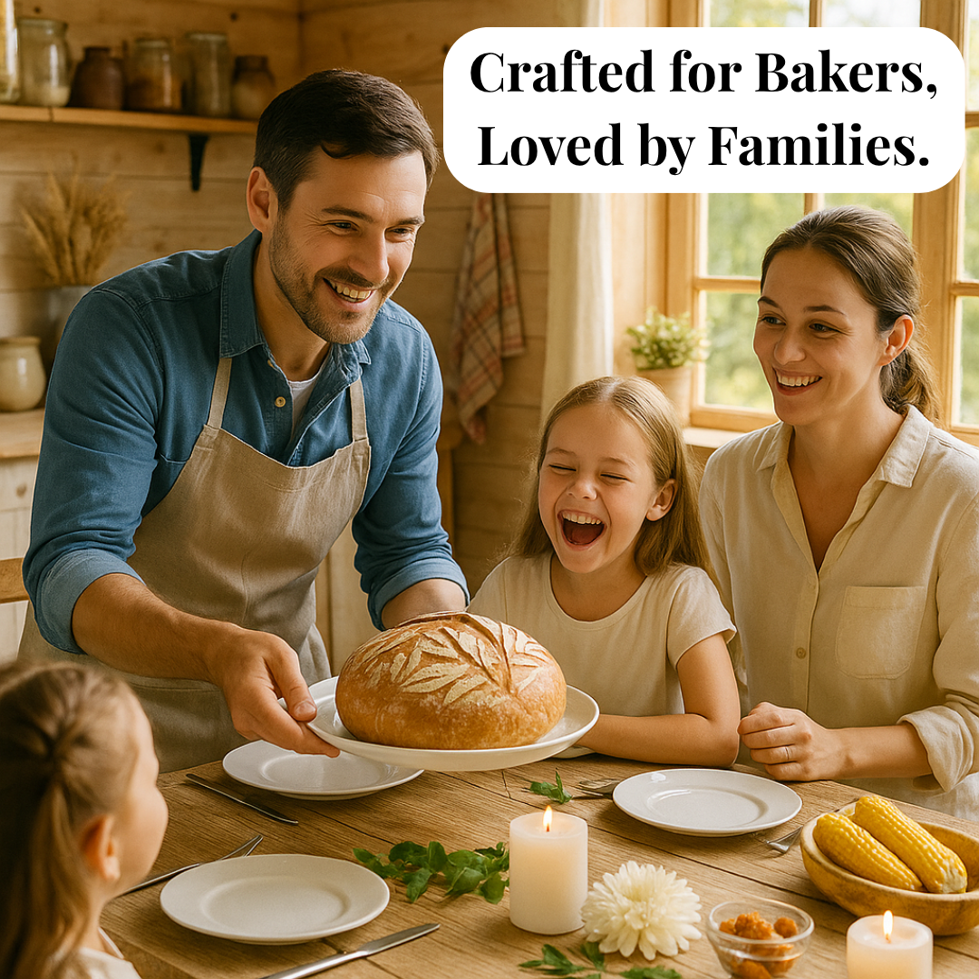 Bread Proofing Baskets with Liners, 9 Inch Rattan Bread Baskets for Artisan Dough Rising - Round Set 2 PACK