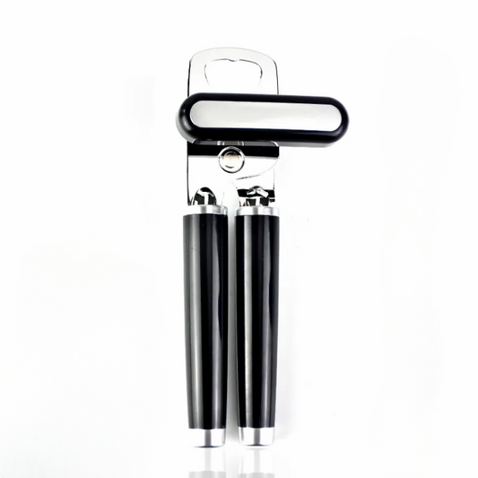 Heavy-Duty Manual Can Opener with Comfort Grip – Stainless Steel Blade