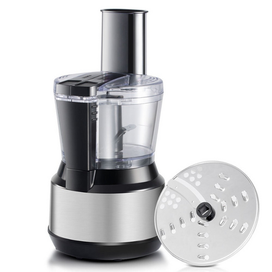 Multifunctional Food Processor with Shredder & Slicing Disc – 10-Cup Capacity
