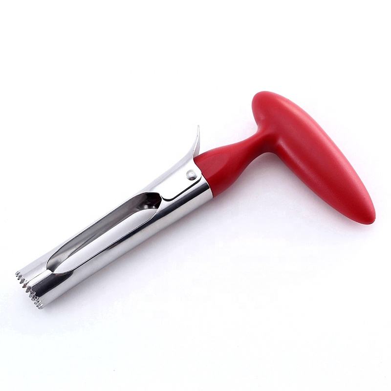 Stainless Steel Apple Corer & Slicer Tool – Easy Twist Design, Ergonomic Handle