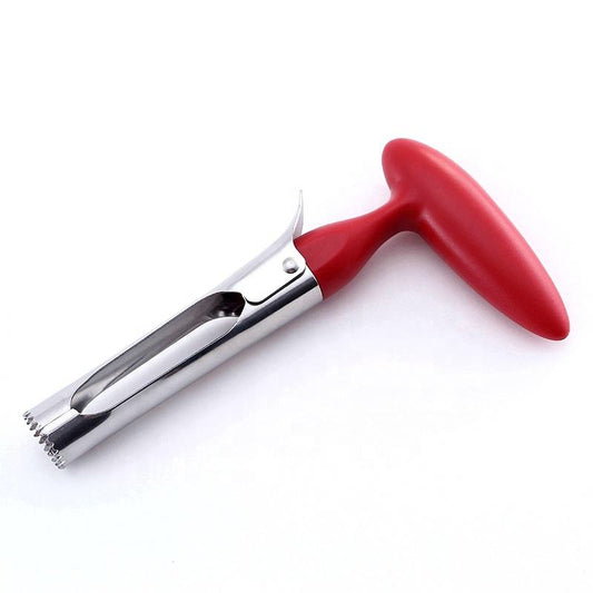 Stainless Steel Apple Corer & Slicer Tool – Easy Twist Design, Ergonomic Handle