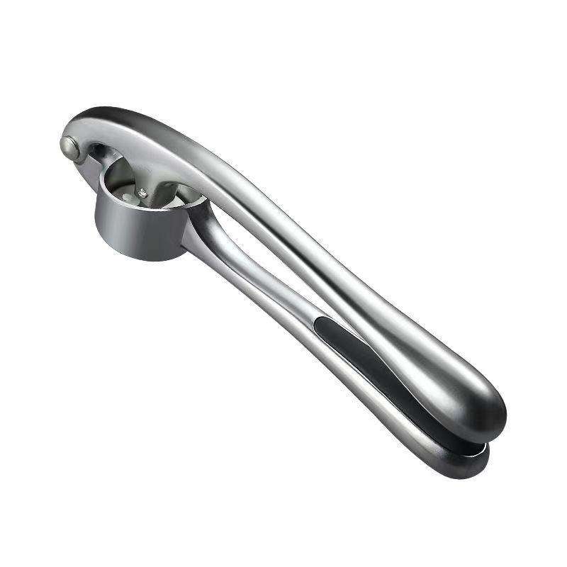 Heavy Duty Stainless Steel Garlic Press – Easy Squeeze Garlic Crusher & Mincer