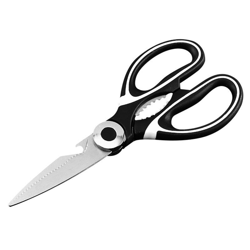 Multipurpose Stainless Steel Kitchen Scissors – Heavy Duty Cooking Shears for Meat, Poultry & Herbs
